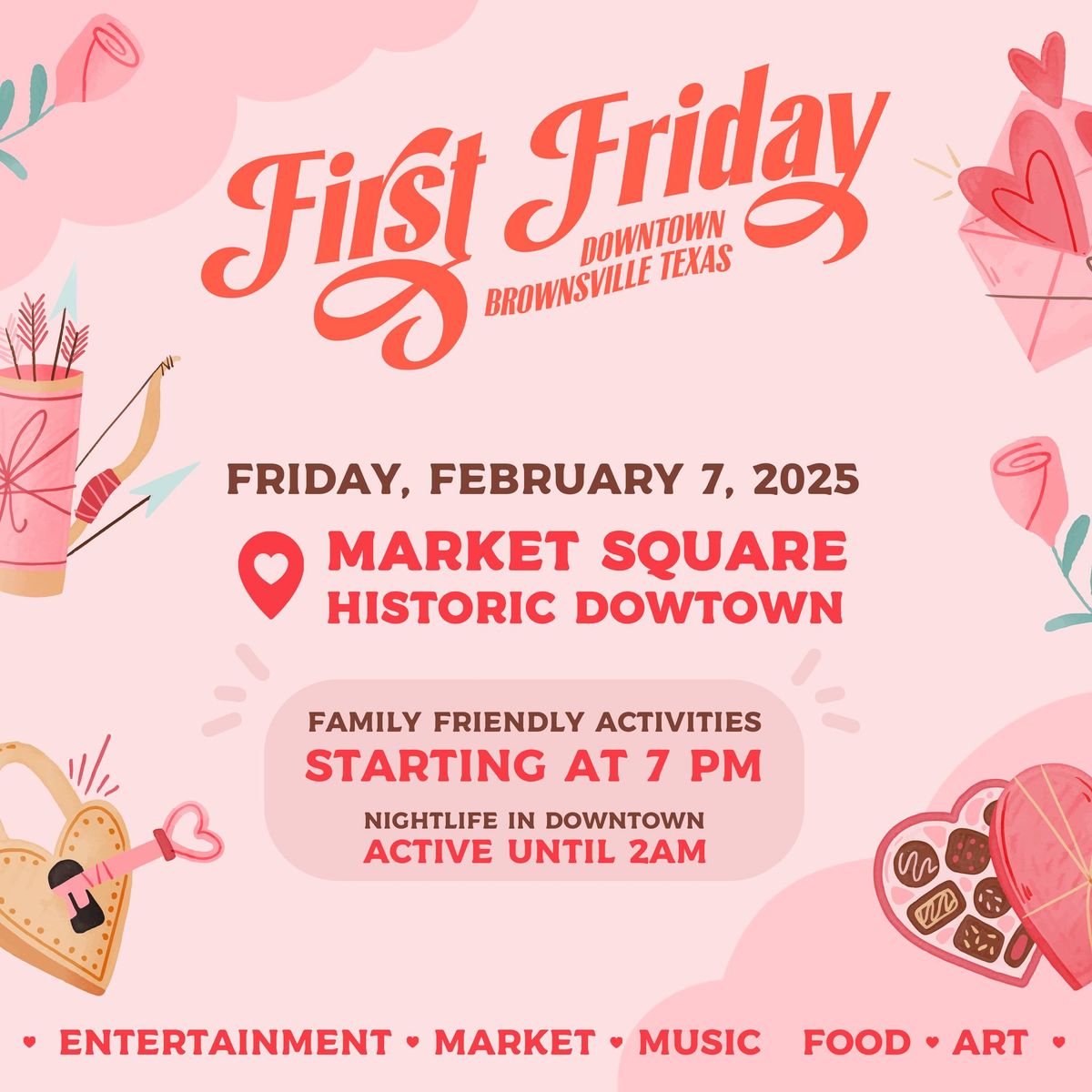 Valentine's First Friday at Market Square