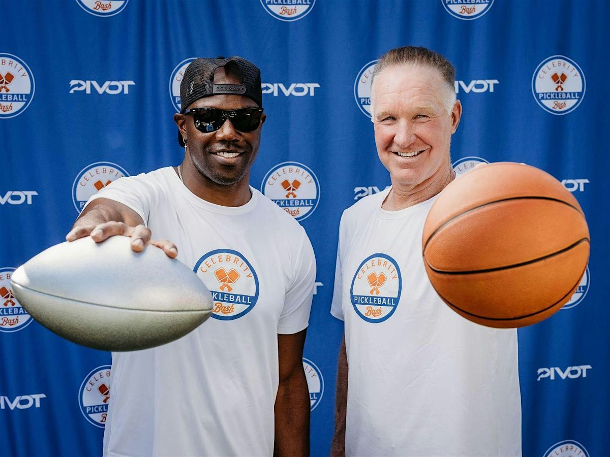 Celebrity Pickleball Bash with Terrell Owens (TO) & Chris Mullin!