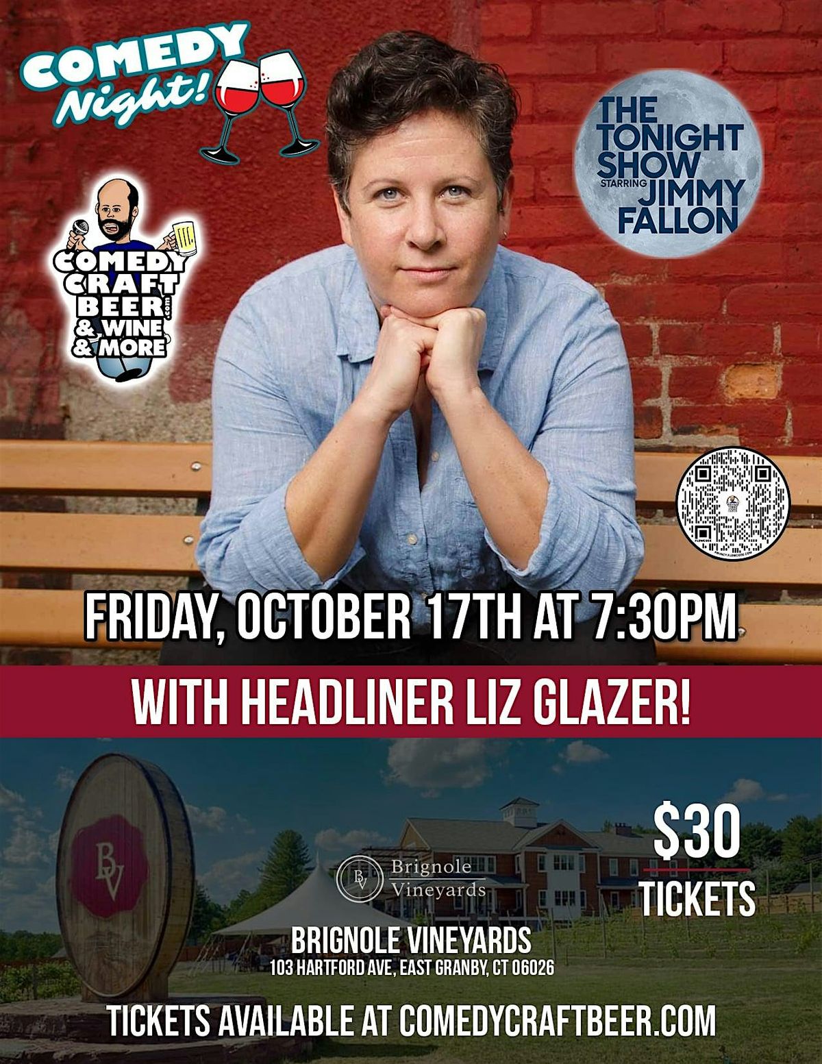 Comedy Night at Brignole Vineyards