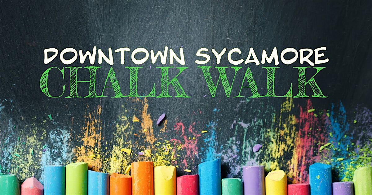 Downtown Sycamore Chalk Walk
