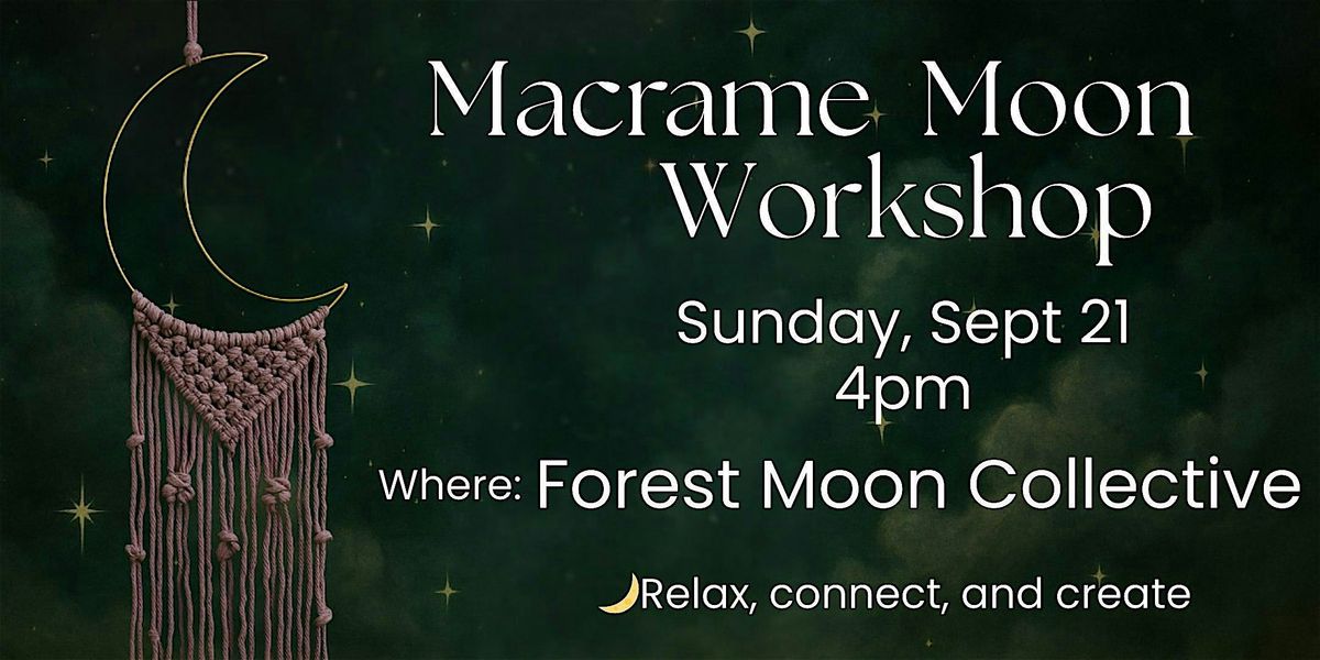 Macrame Moon