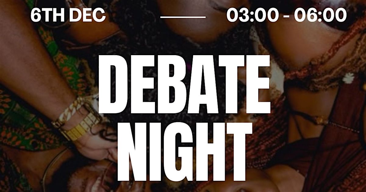 FBF's Debate & Game Night
