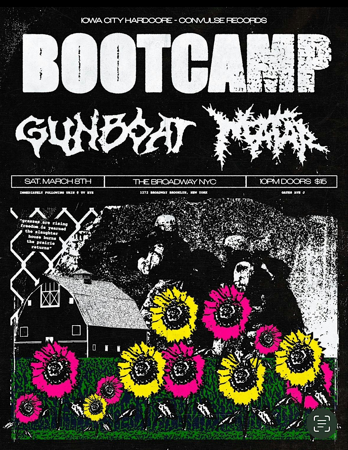 Bootcamp (Iowa City, Convulse Records) w\/ Gunboat + Matar