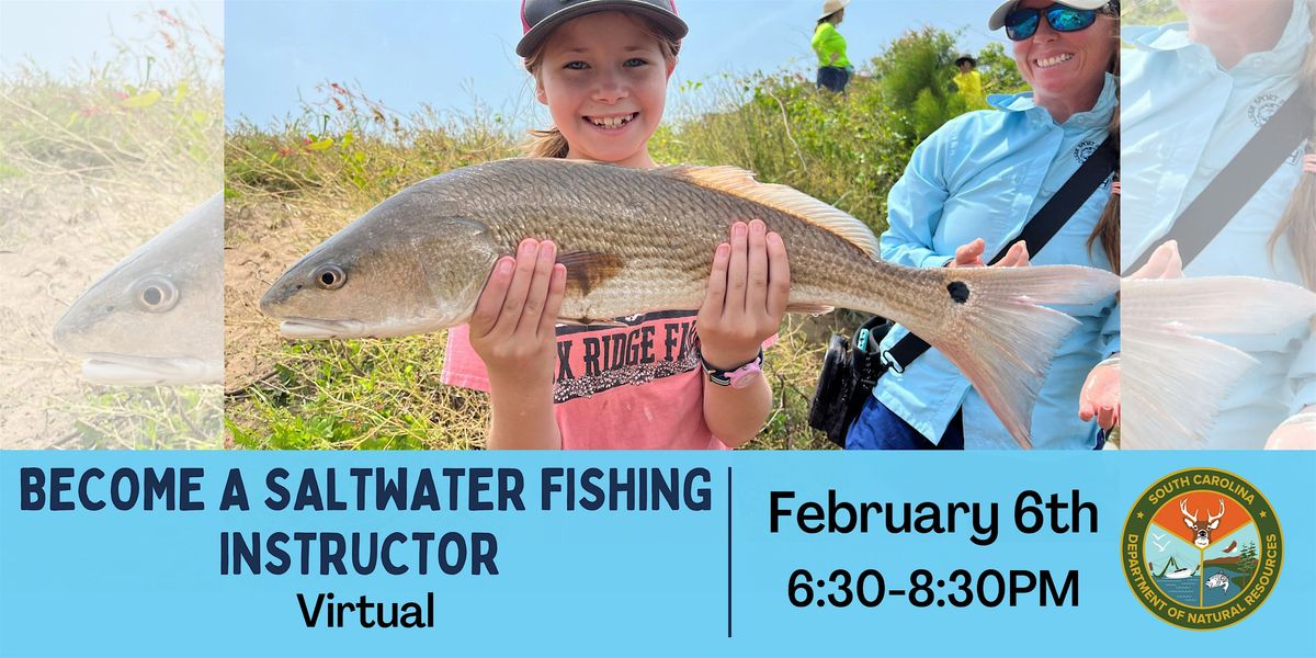 Certified SCDNR Saltwater Fishing Instructor Training-Virtual