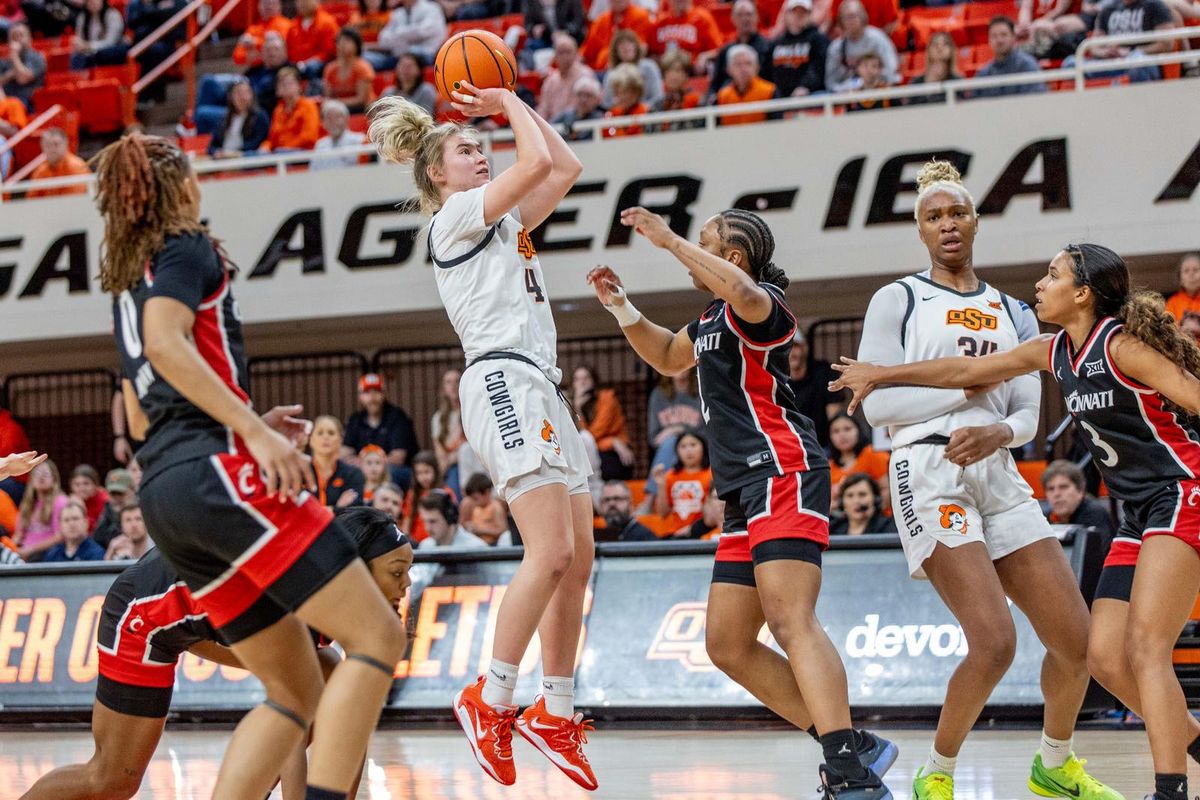 Parking Oklahoma State Cowgirls at Cincinnati Bearcats Womens Basketball