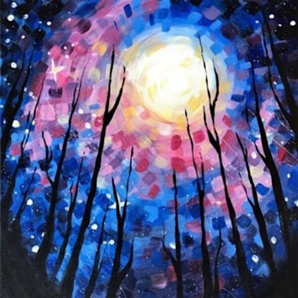 Sip & Paint Whisper of the Night