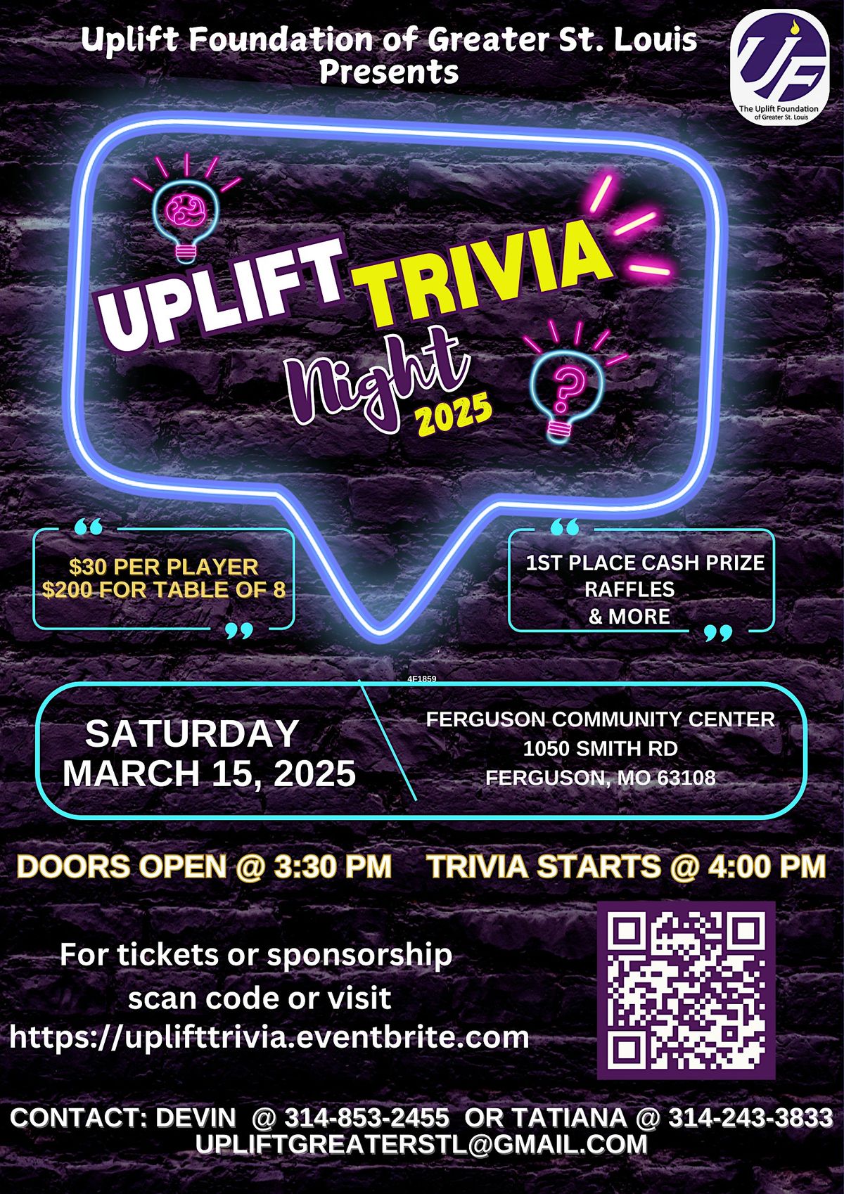 Uplift Trivia Night 2025