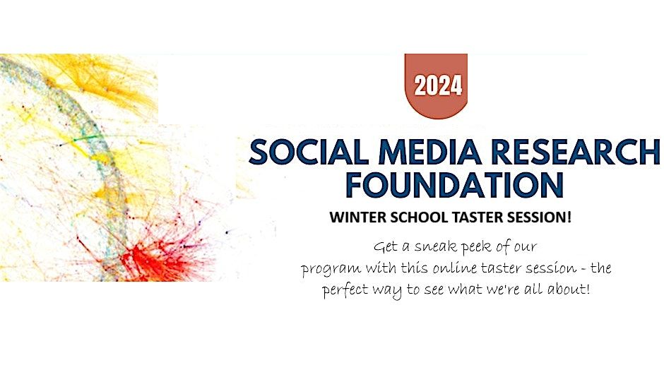 Social Media Research: Summer School 2025 Taster Session (FREE EVENT)