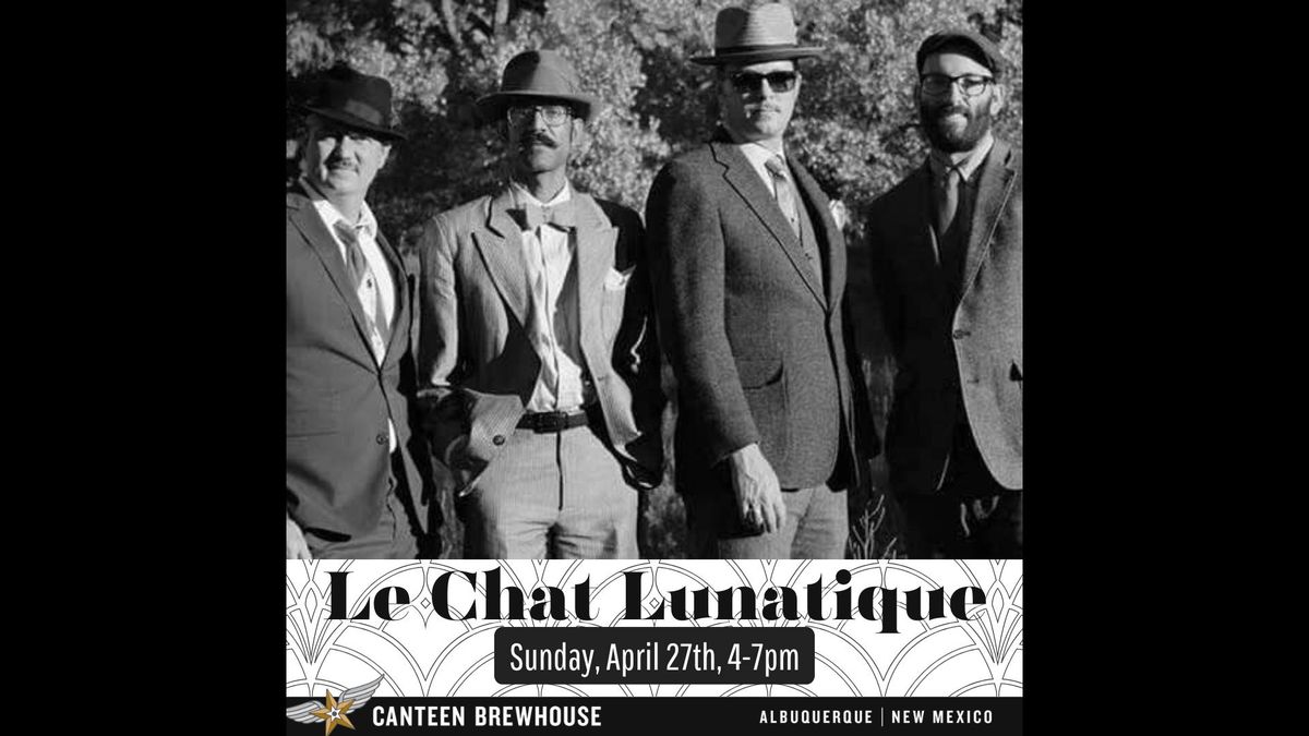 Le Chat Lunatique live at the Brewhouse