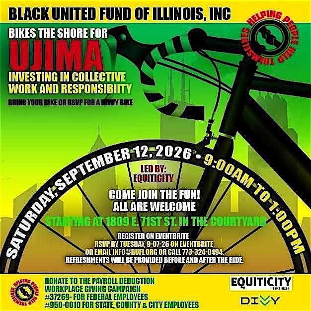 BUFI Bikes the Shore for UJIMA