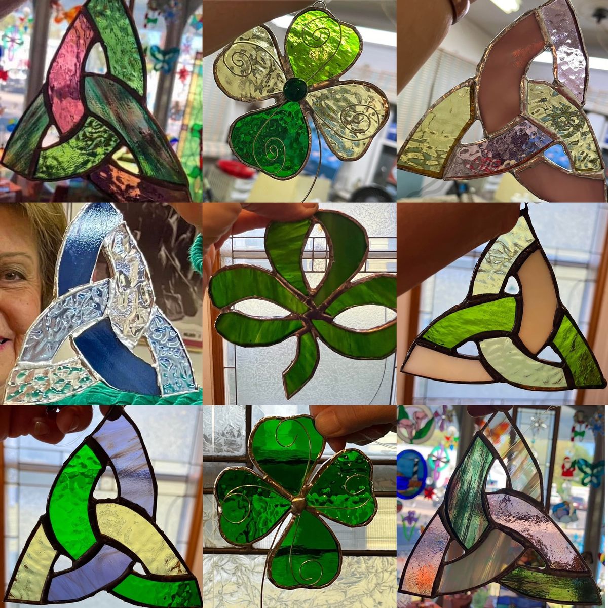 STAINED GLASS CELTIC WORKSHOP