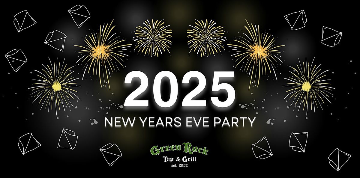 New Years Eve 2025 at Green Rock Tap & Grill