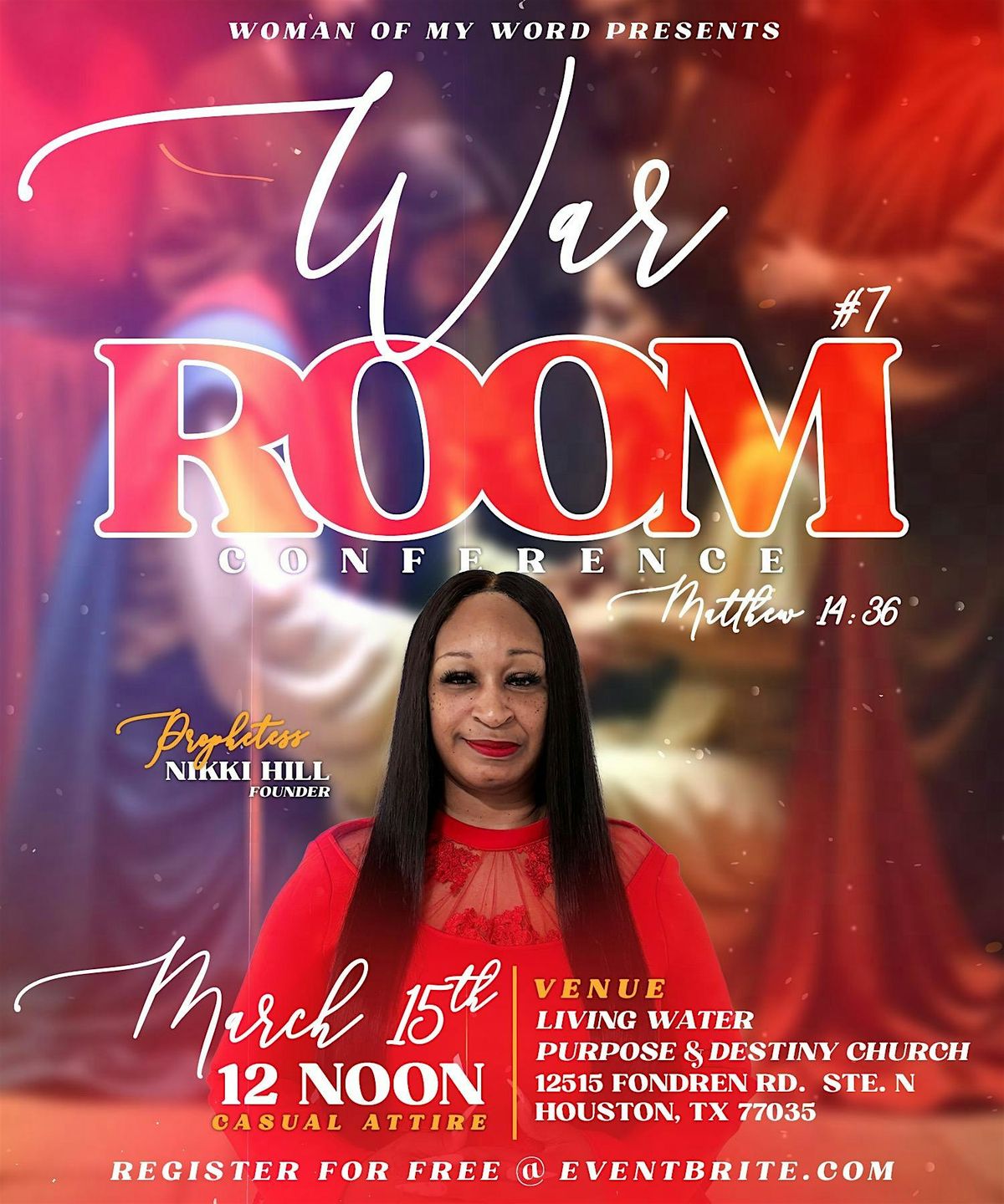 W.A.R. ROOM PRAYER CONFERENCE