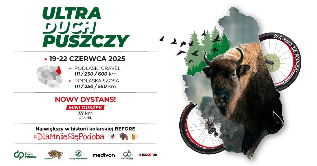 Ultra Duch Puszczy 2025\ud83d\udc7b-Najpi\u0119kniejszy Ultramaraton w  Polsce 