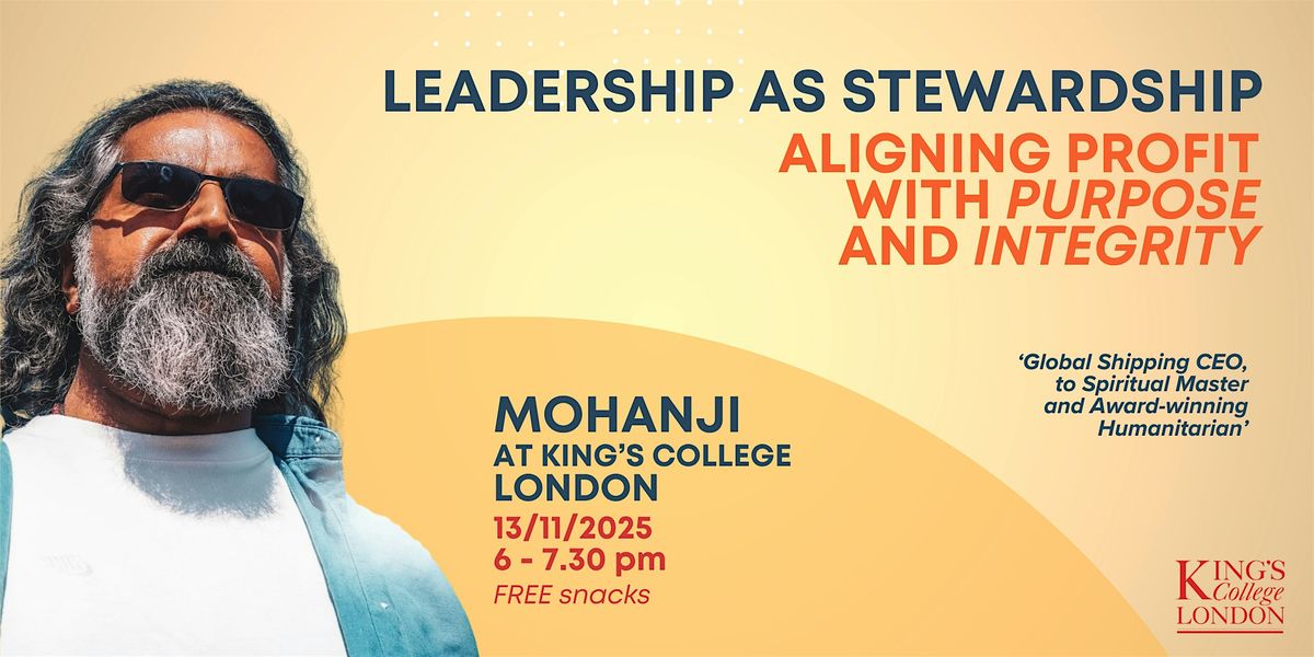Leadership as Stewardship - Aligning Profit With Purpose and Integrity