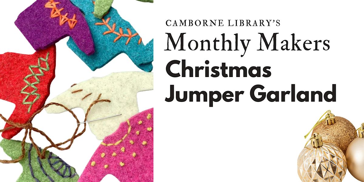 Monthly Makers - Christmas Jumper Garland