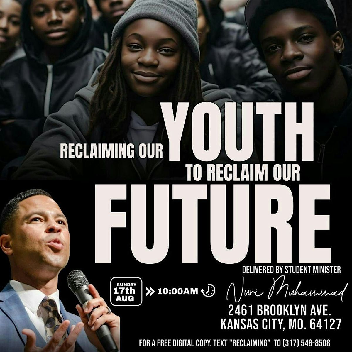 Reclaiming Our Youth to Reclaim Our Future