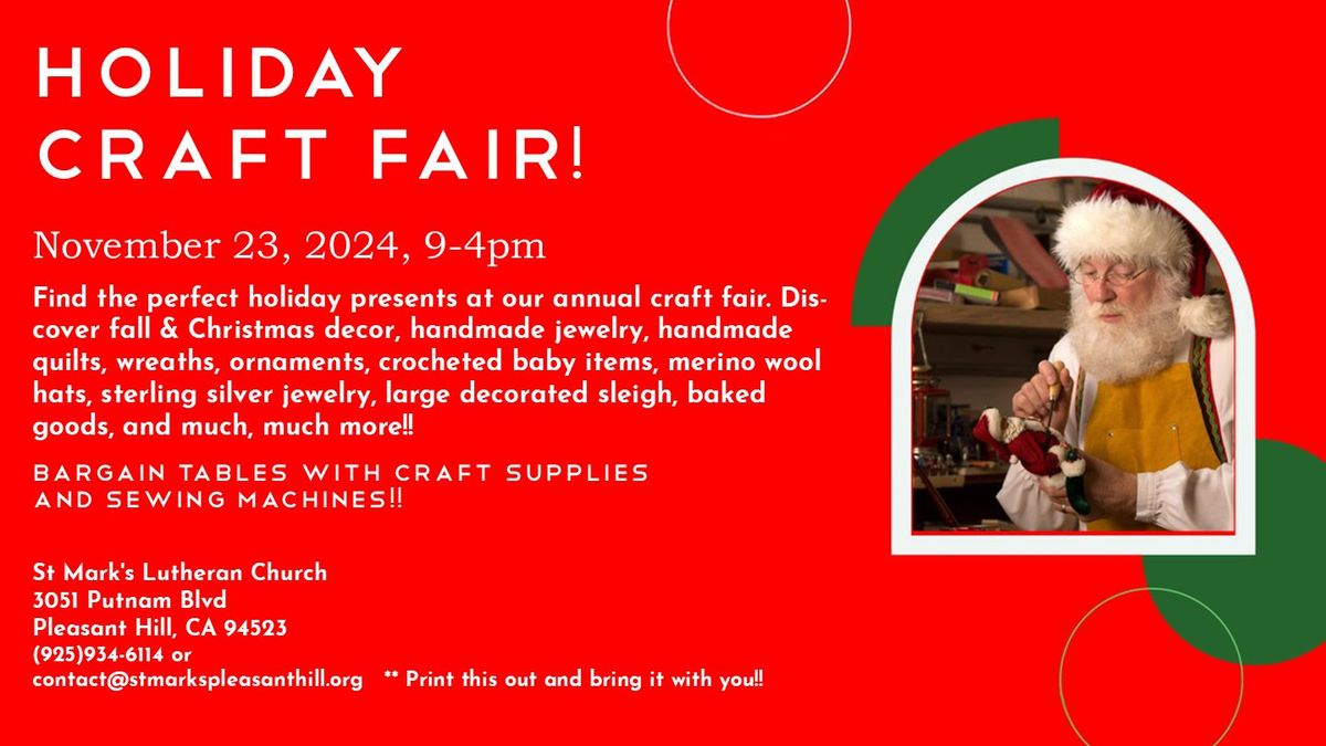 Holiday Craft Fair