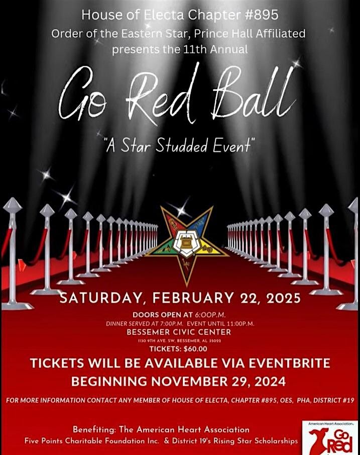 House of Electa #895 -11th Annual Go Red Ball 2025-A Star Studded Event