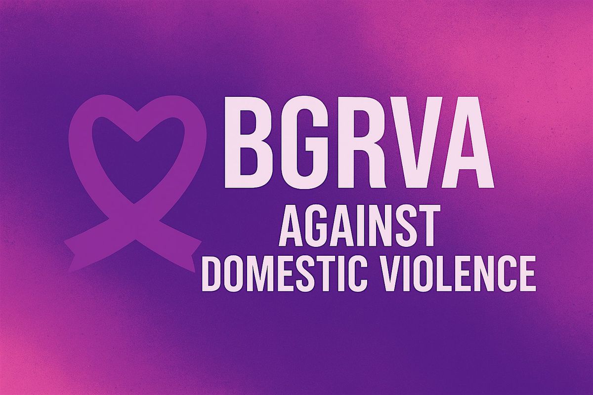 BGRVA Against Domestic Violence Walk