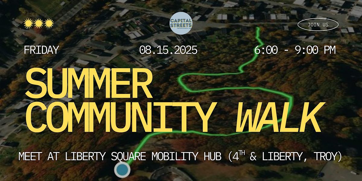 Summer Community Walk & Social @ Jo's Joint