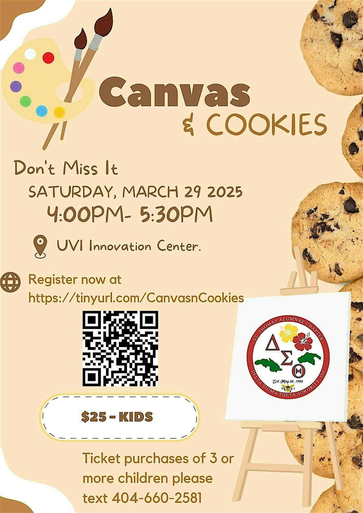 Canvas and Cookies