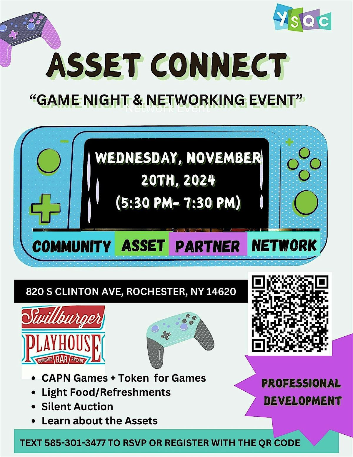 Asset Connect " Game Night & Networking Event"