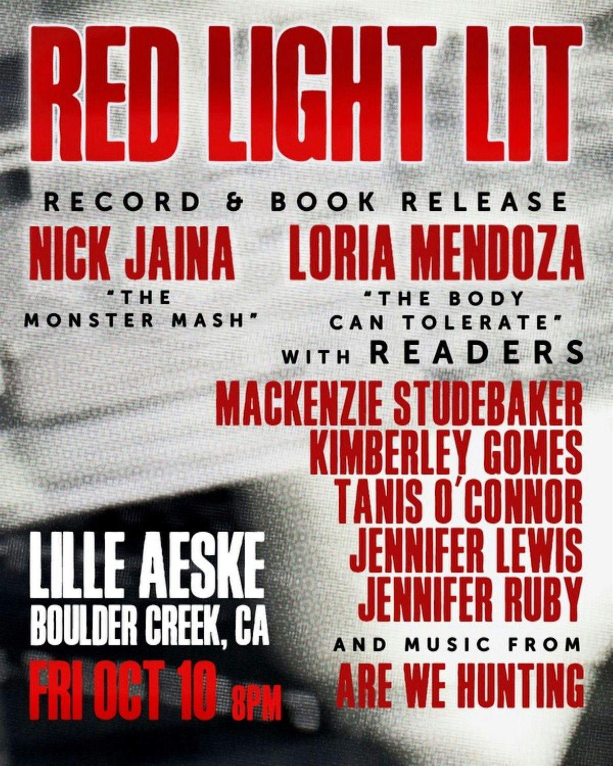 Red Light Lit: Live at lille \u00e6ske arthouse