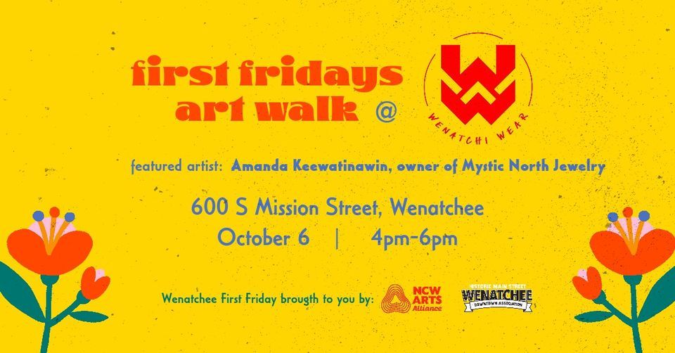 First Fridays Art Walk at Wenatchi Wear