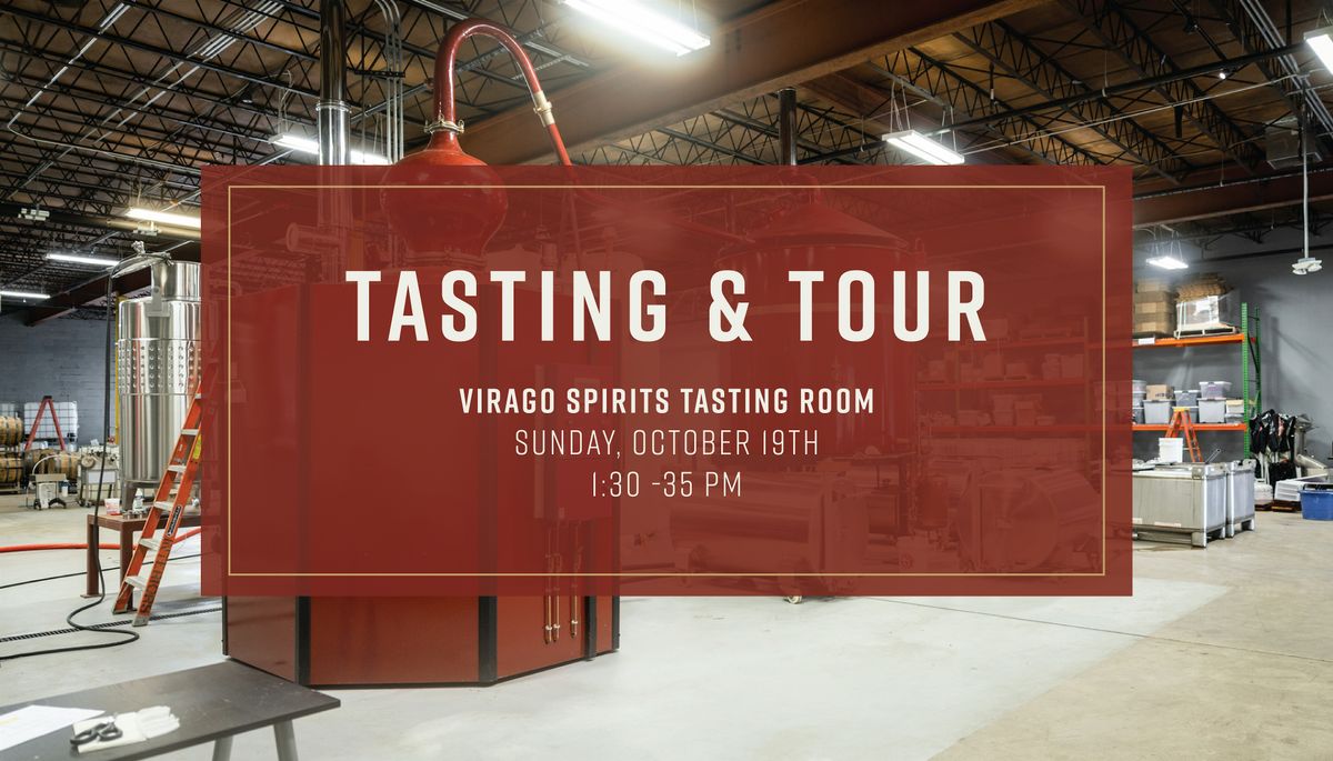 Tasting & Tour!   Guided tour of our production space & sample 6 products