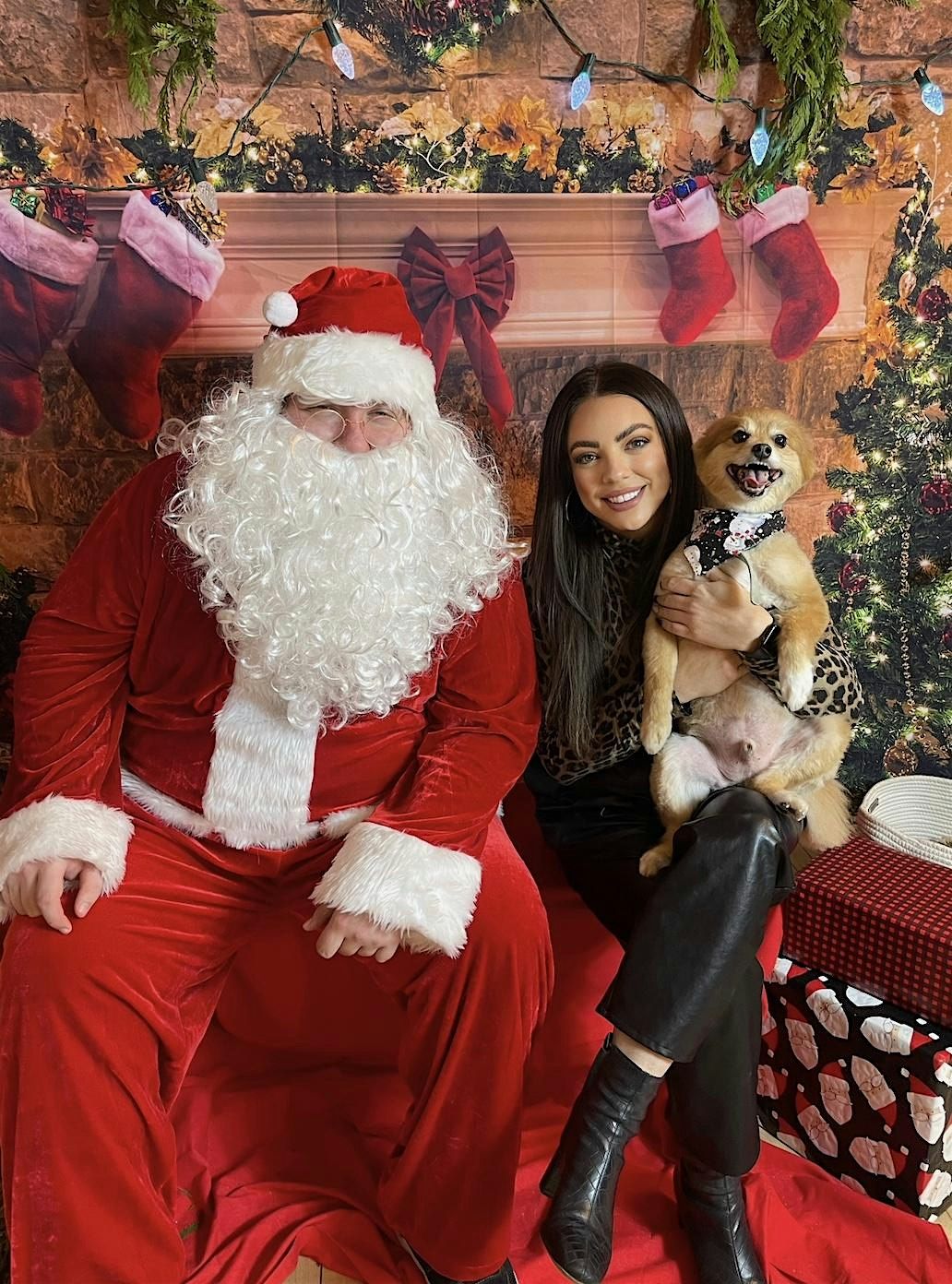 Pet Pictures with Santa Paws