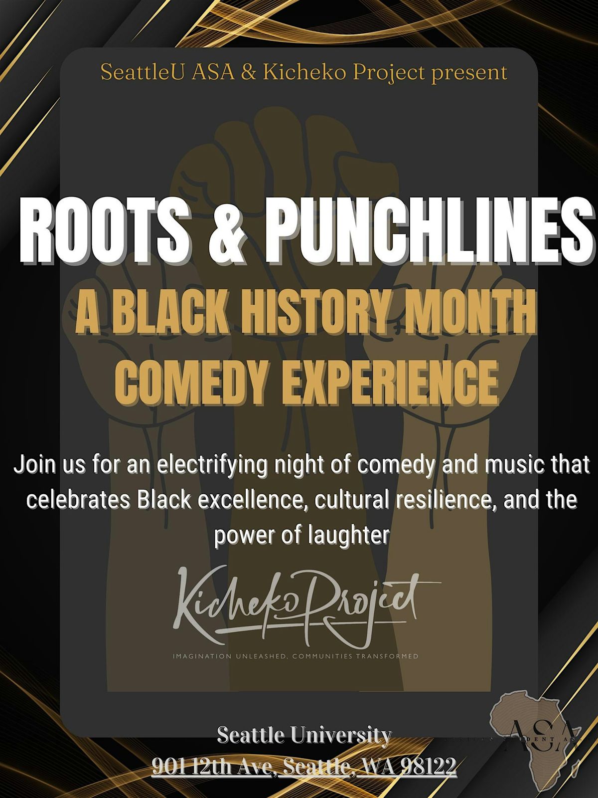 Roots & Punchlines: A Black History Month Comedy Experience