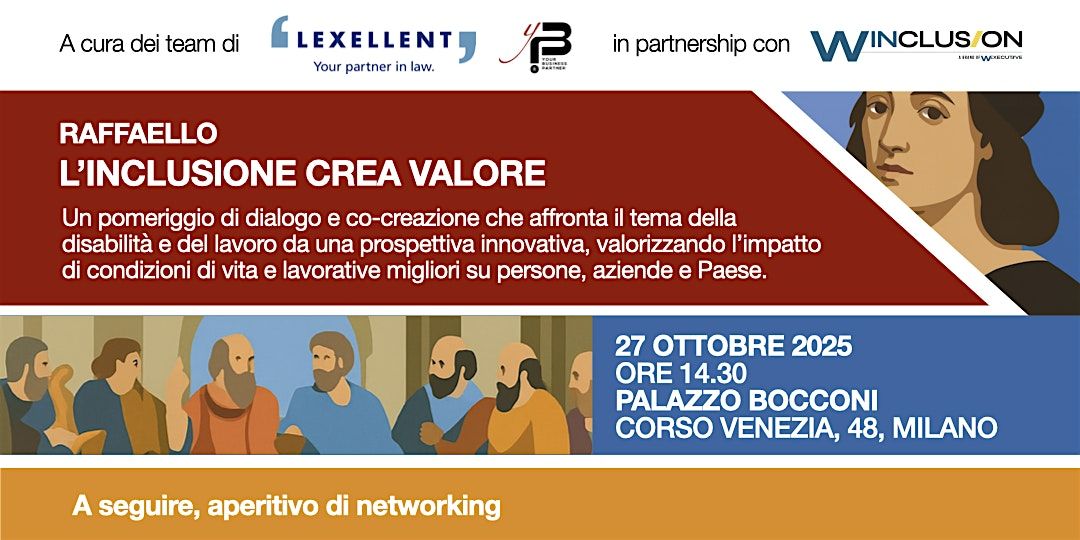 Raffaello - "L'inclusione crea valore"