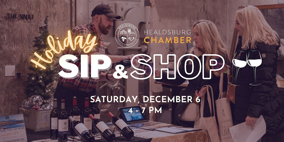 2025 Holiday Sip & Shop