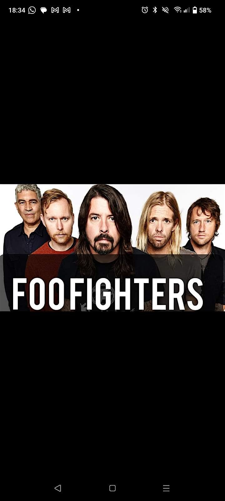 Drink with Foo Fighter Tribute Live in Florence!!