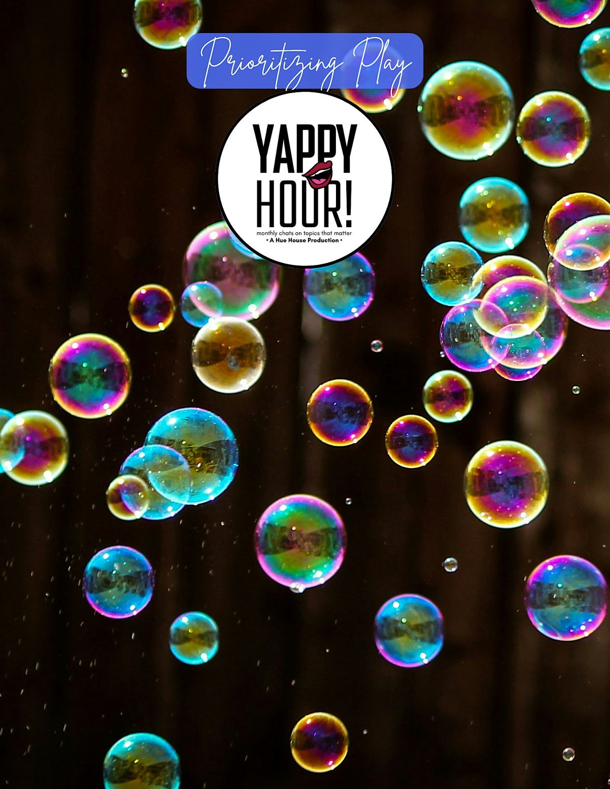 Yappy Hour: Prioritizing Play (IN-PERSON)