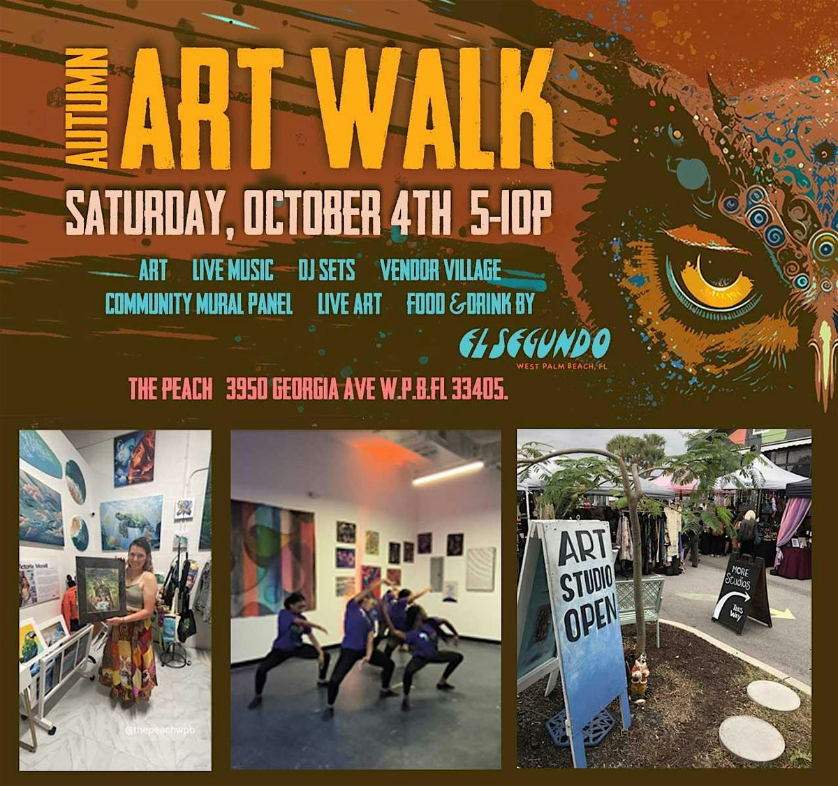 Autumn Art Walk at the Peach