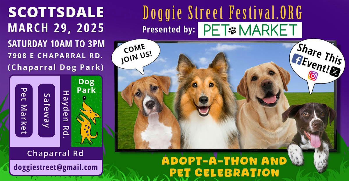 Doggie Street Festival & Adopt-A-Thon Scottsdale