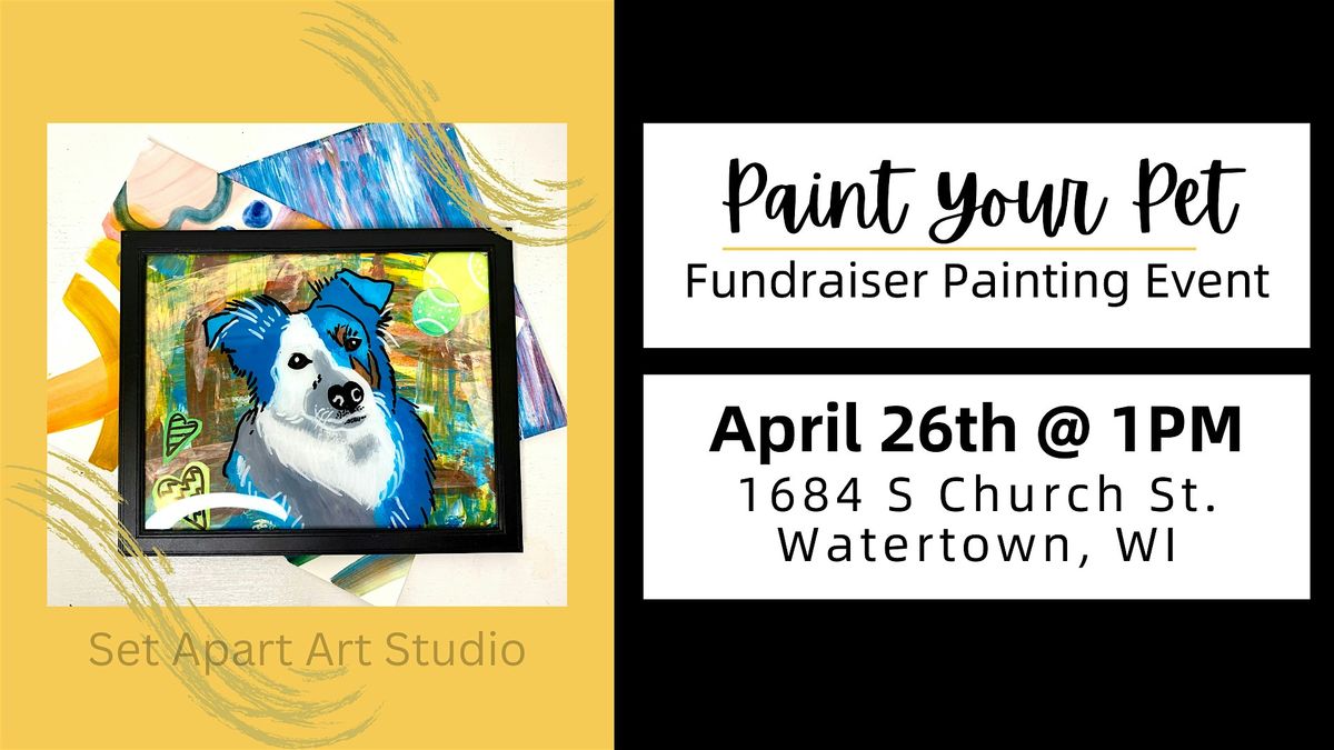 Paint Your Pet Fundraising Event