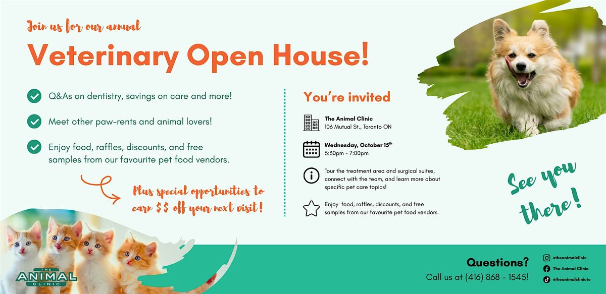 Veterinary Open House - The Animal Clinic