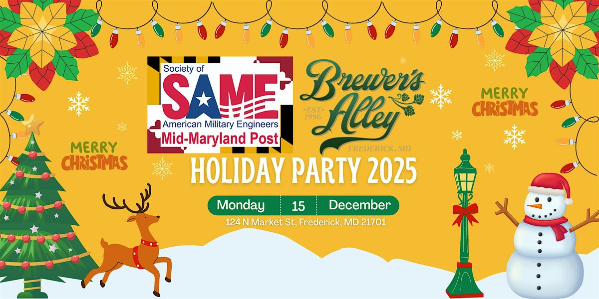 2025 SAME Mid-Maryland Holiday Party