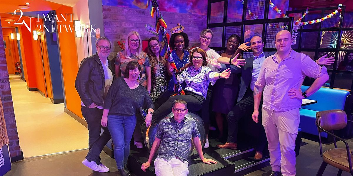 London Networking  I IWant2Network @ Lucky Voice I Waterloo Members Social