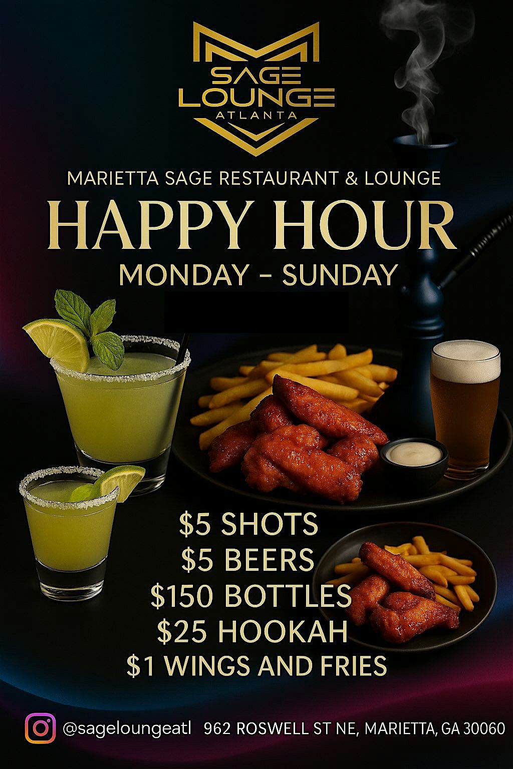 Sage Lounge Happy Hour