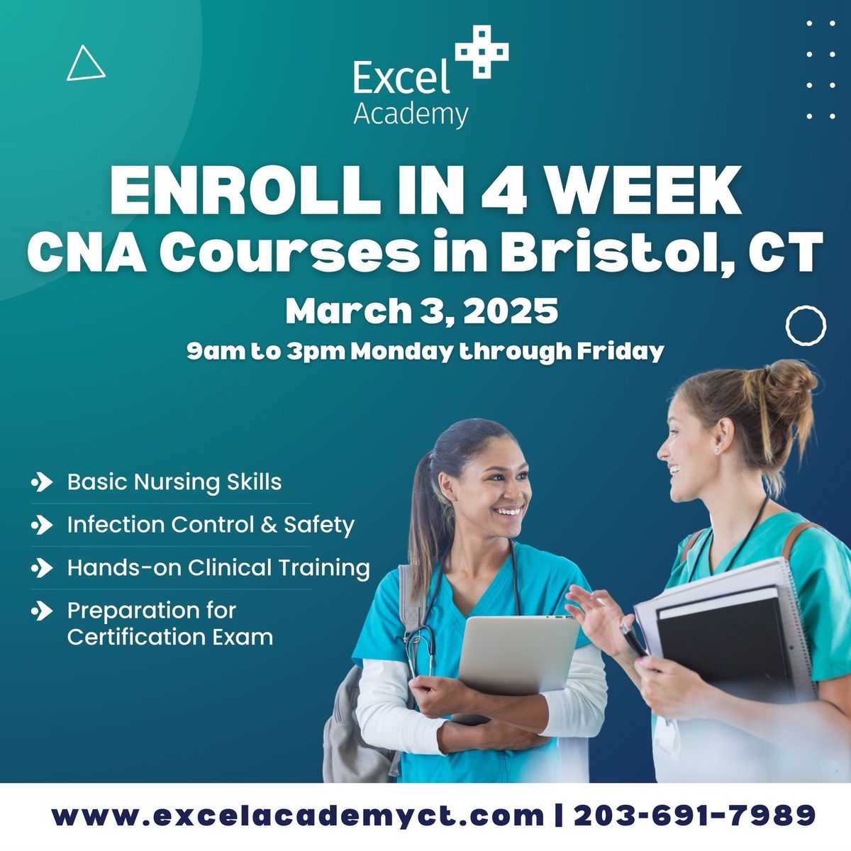 CNA 4 Week Training - Bristol, CT 