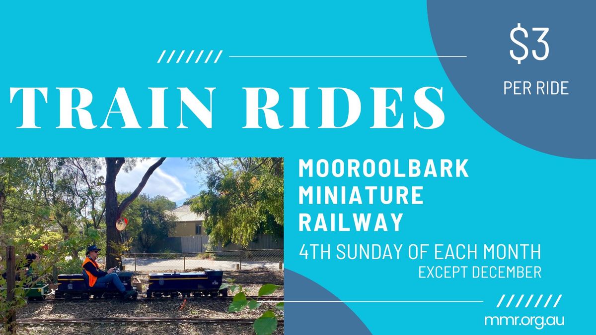 Mooroolbark Miniature Railway Train Rides