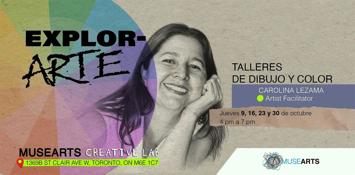 ExplorArte: Talleres de Dibujo y Color con Carolina Lezama