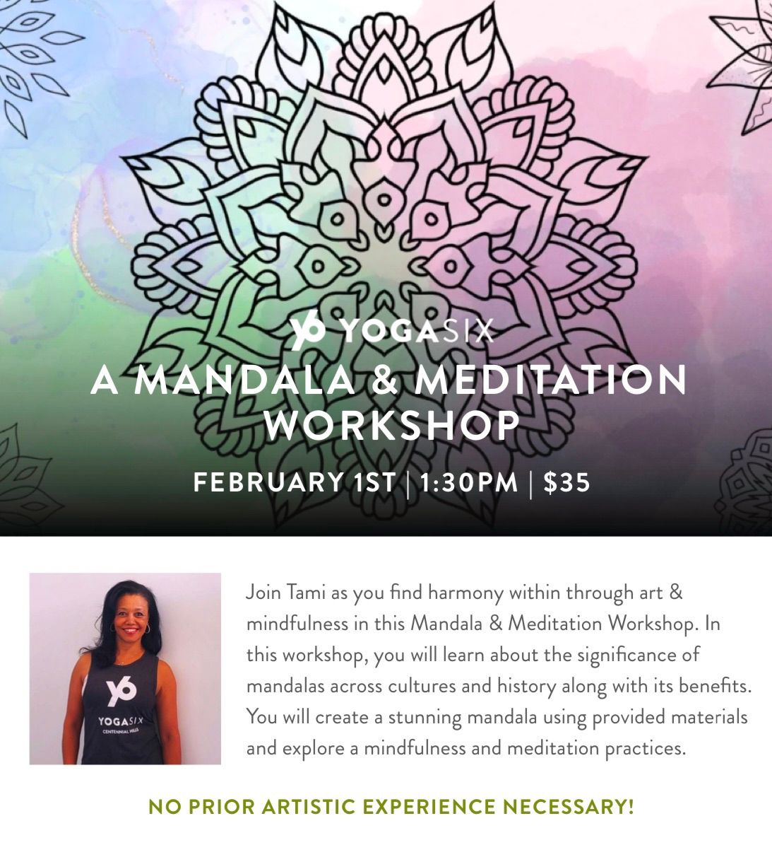 MANDALA & MEDITATION WORKSHOP