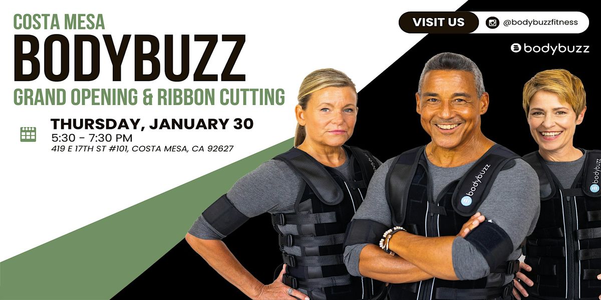 Bodybuzz Grand Opening & Ribbon Cutting Ceremony