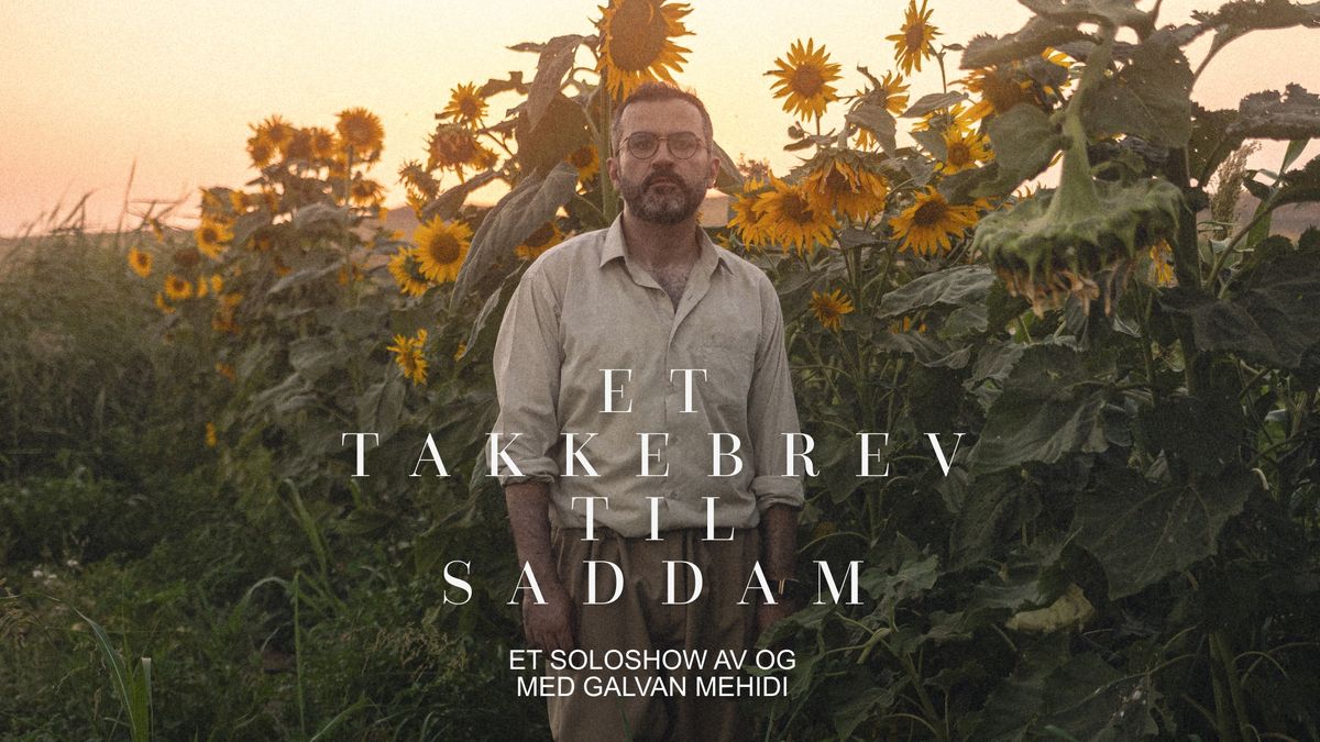 Et takkebrev til Saddam