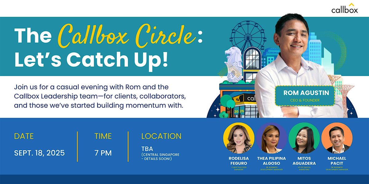 The Callbox Circle: Let\u2019s Catch Up!